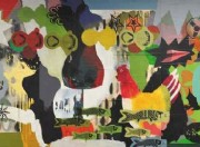 6-Untitled, 2005 RM 20,000.00 - RM 38,000.00 | Mixed media and collage on canvas | 120 x 300 cm