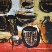 1-Bekas-bekas, 1999 RM 19,800.00-SOLD | Mixed media on paper | 78 x 98.5 cm