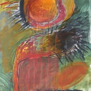 4-Untitled, Undated RM 10,230.00-SOLD | Mixed Media On Paper | 11.5 x 75.5 cm