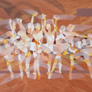 9-NIK-RAFIN-_THE-BALLET-DANCERS_-(2014)-120cm-x-183cm--Acrylic-on-Canvas